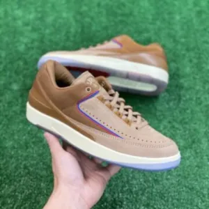 Nike Two 18 x Air Jordan 2 Retro Low Mens Shoes Brown DV7129-222 NEW* Size 7.5