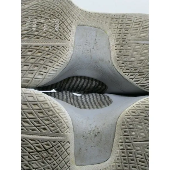 Nike Zoom Clear Out Men's Basketball Shoes SIZE 8.5 GREY/WHITE  Style 844370-002