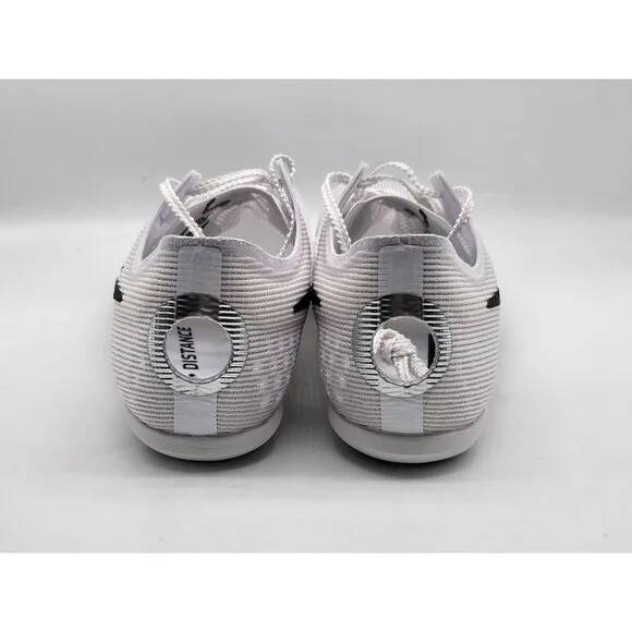 Nike Zoom Mamba 6 DR2733-100 White Distance Track With Spikes Men Size 10.5