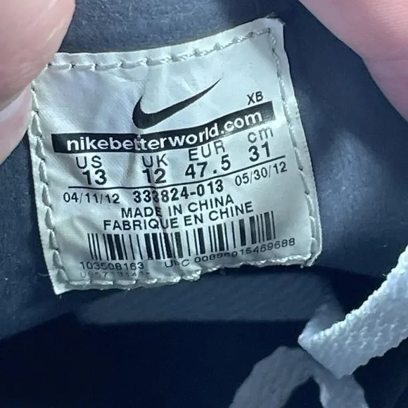 Nike Zoom Stefan Janoski Mens Size 13 Grey Suede Skate Shoes Sneakers