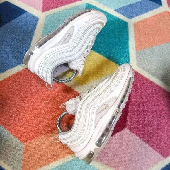 Nike Air Max 97 Pink Oxford Summit White Women Shoes  Womens US Size 9.5
