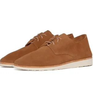 Nisolo Lightweight Flex  Derby Shoe In Tan Size 10.5