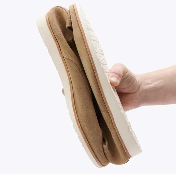 Nisolo Lightweight Flex  Derby Shoe In Tan Size 10.5
