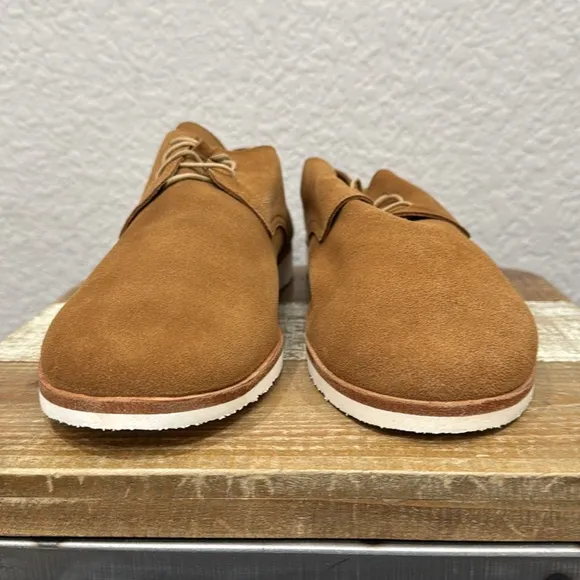 Nisolo Lightweight Flex  Derby Shoe In Tan Size 10.5