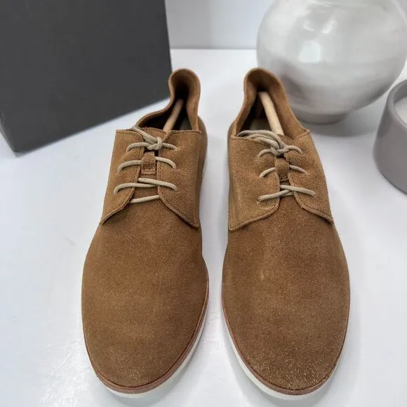 Nisolo Sedona Travel Derby Lightweight Dress Shoe Collapsible Tan Women 6.5 NWB