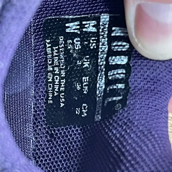 NO BULL Women Size 5.5 Purple  SuperFabric Trainers Running Shoes