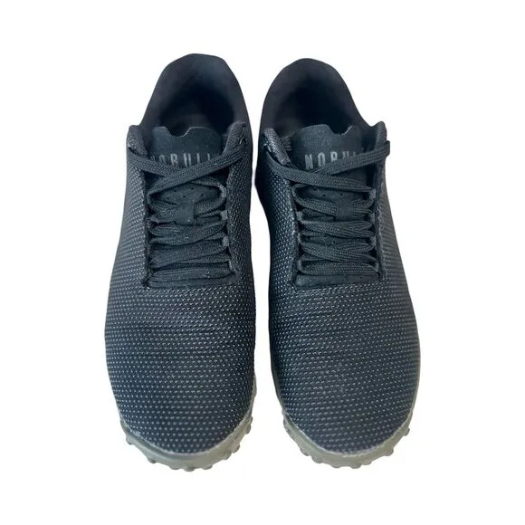 Nobull Women's Turf Trainer Low Shoes Black Size 7.5 Athletic Sneaker