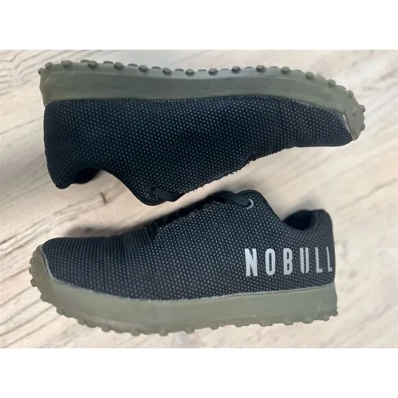Nobull Women's Turf Trainer Low Shoes Black Size 7.5 Athletic Sneaker