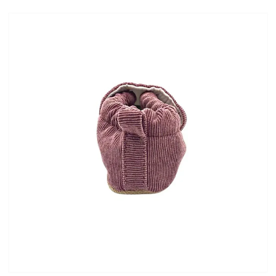 Non-Slip Velvet Moccasins for Toddlers