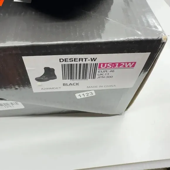 Nortiv 8 Desert-W Mens Hiking Combat Ankle Boots Military Tactical Black Size 12
