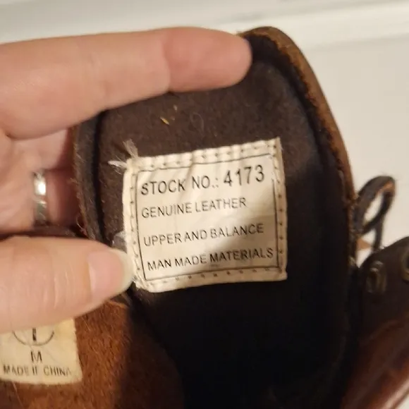 Nu-Tec Brown Leather Boots