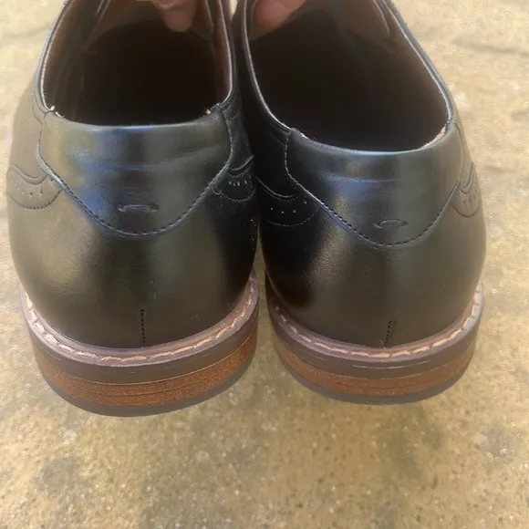 NUNN BUSH Hayden Leather Plain Toe Derby Oxford Men's Shoe Size 12