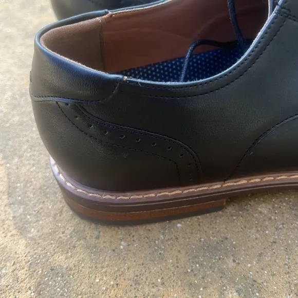NUNN BUSH Hayden Leather Plain Toe Derby Oxford Men's Shoe Size 12