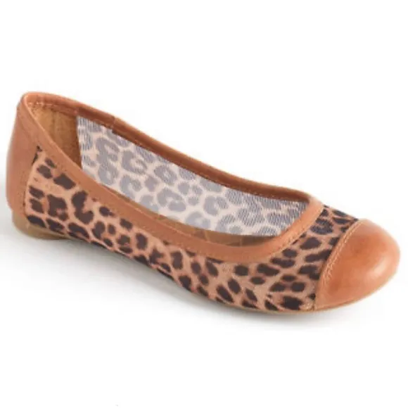 NWOB LUCKY BRAND Elisabet Leopard Ballet Flat 7