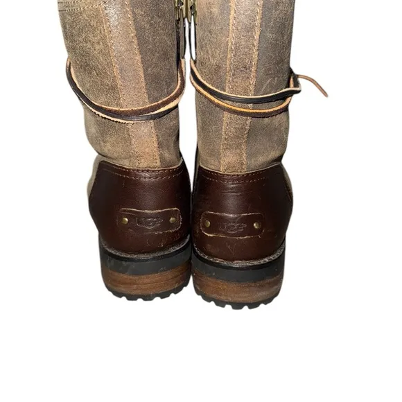 NWOB UGG Women's Kilmer ll Dove Combat Boots 9.5
