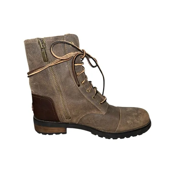 NWOB UGG Women's Kilmer ll Dove Combat Boots 9.5