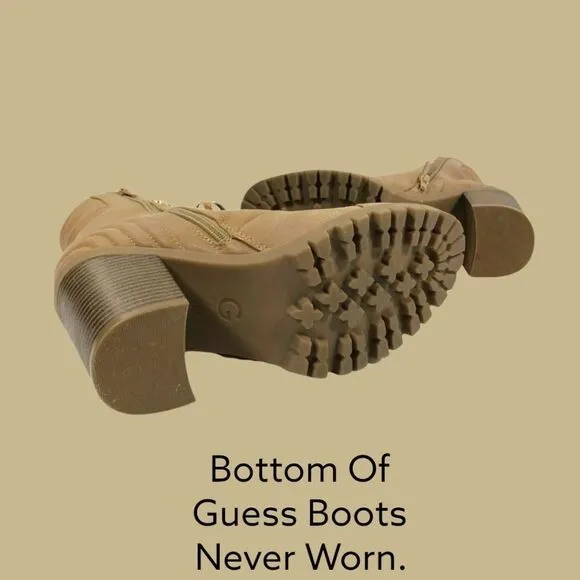 NWOB Guess Women's Jetti Combat Boots.