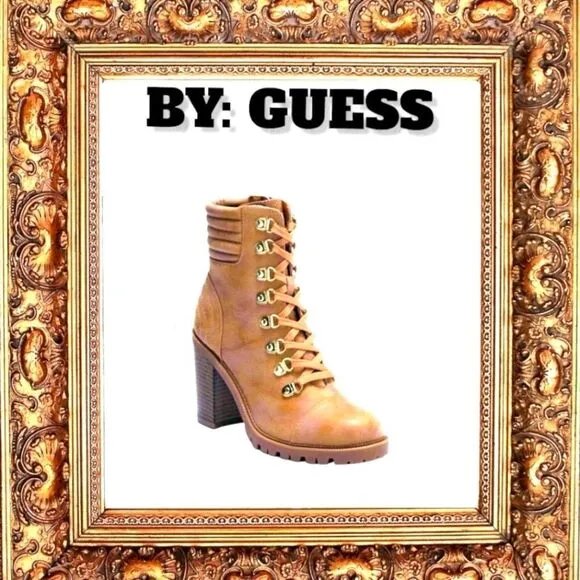 NWOB Guess Women's Jetti Combat Boots.