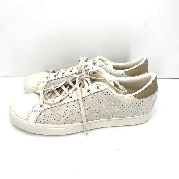NWOT Adidas Rod Laver Vin Cream White &amp; Beige Tone men’s sneakers shoes