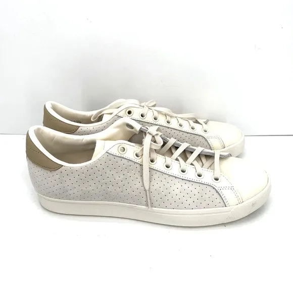 NWOT Adidas Rod Laver Vin Cream White &amp; Beige Tone men’s sneakers shoes