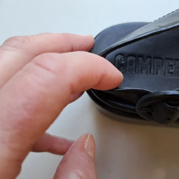 NWOT Camper peep toe wedges