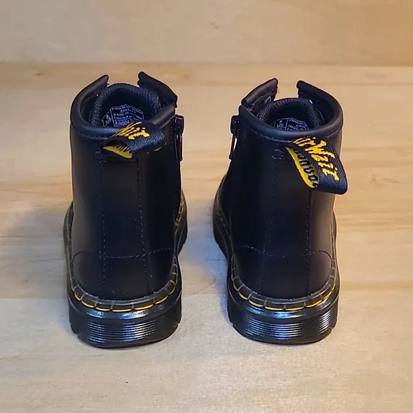 NWOT Dr. Martens Zavala T Toddler Inside Zipper Combat Boots