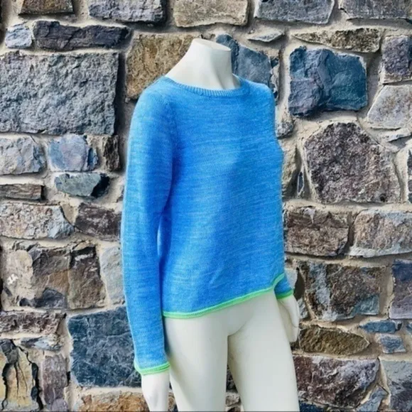 NWOT Lilly Pulitzer Zanzibar Blue Marl Zaylia Sweater size small