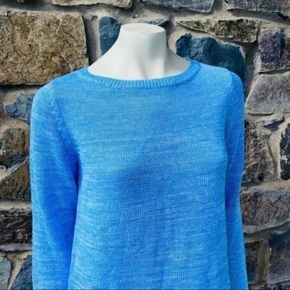 NWOT Lilly Pulitzer Zanzibar Blue Marl Zaylia Sweater size small