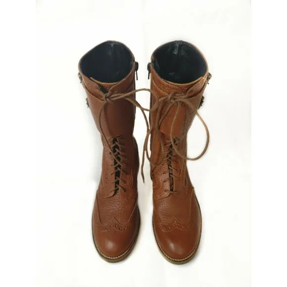 NWOT Swear London Charlotte 4 Lace Up Combat Boot Size 37 US 7