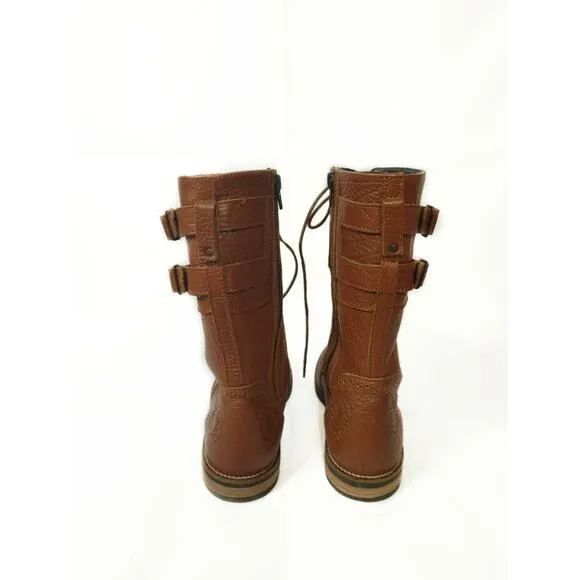 NWOT Swear London Charlotte 4 Lace Up Combat Boot Size 37 US 7