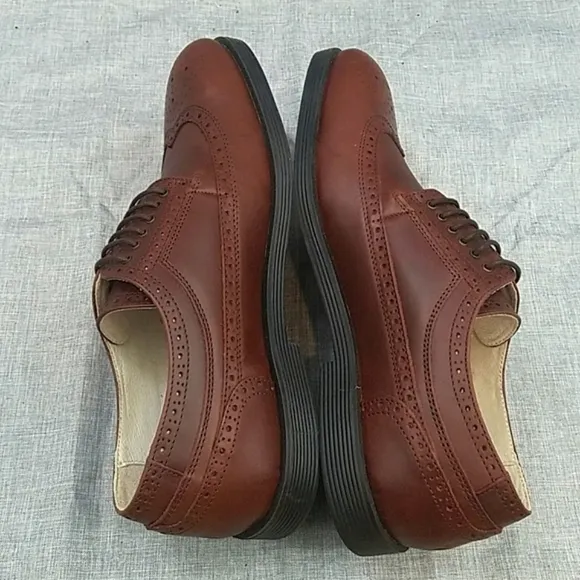 NWOT Swear London Logan wingtip Oxford shoes Brown, sz 42
