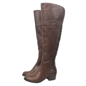 NWOT Vince Camuto Lace Up Leather Riding Boots