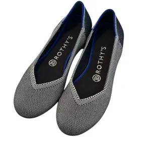 NWOT Rothy’s Birdseye Cloud Gray Round Toe Flats size 7.5