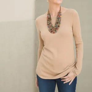 NWT Chico's Sparkly Sweater Sz1/Med