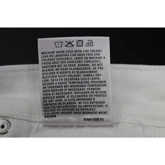 NWT Citizens of Humanity rocket crop high rise white sculpt jeans 23 y2k preppy