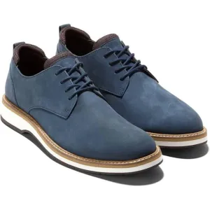 NWT Cole Haan Men's Osborn Leather Derbys, Oxford - Blue - Size 10.5