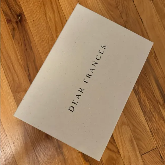 NWT Dear Frances White Mesh Ballet Flats size 40 | US 10