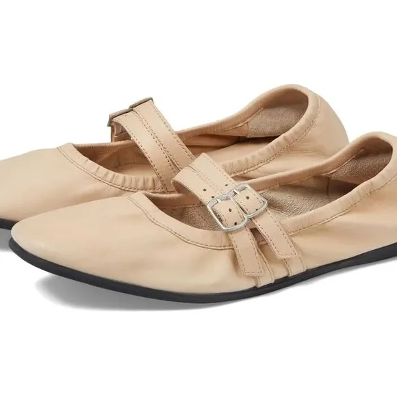 NWT free people women's Gemini ballet flats in tulle pink size 6