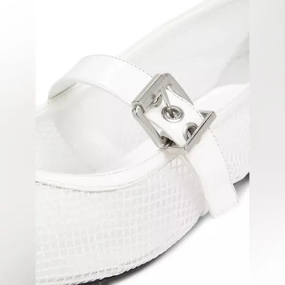 NWT Hanna Mesh Mary Jane Ballet Flats