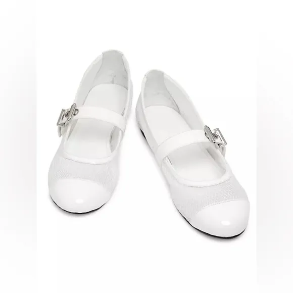 NWT Hanna Mesh Mary Jane Ballet Flats