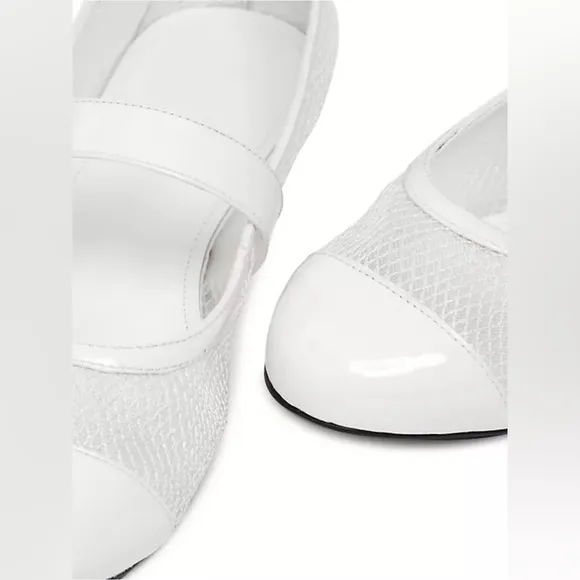 NWT Hanna Mesh Mary Jane Ballet Flats