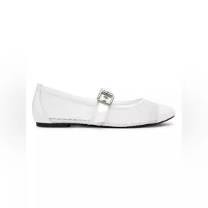 NWT Hanna Mesh Mary Jane Ballet Flats