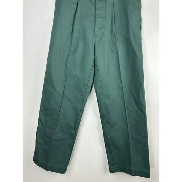 NWT J. Crew x Wallace &amp; Barnes Pleated Creased Work Pant in Heavyweight Twill 30