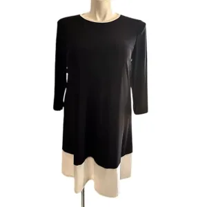 NWT Lauren Ralph Lauren Two-Tone Flare Stretch Midi Dress - Size 12  ***Item: 04
