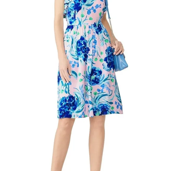 NWT Lilly Pulitzer Rory Dress, Pink Tropics Sweet Pea size 12
