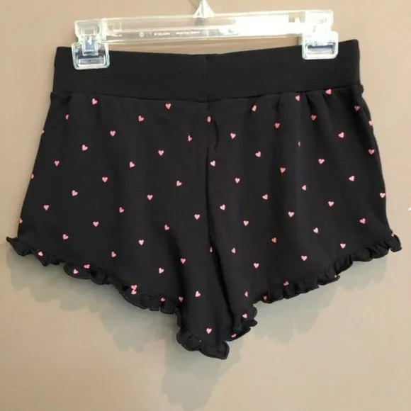 NWT Plush Fleece Lined Heart Lounge Set PJ Small