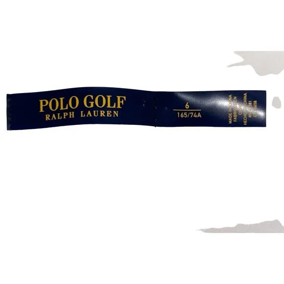 NWT Ralph Lauren Polo Golf Skirt Skort Size 6 White Attached Short Pockets $128