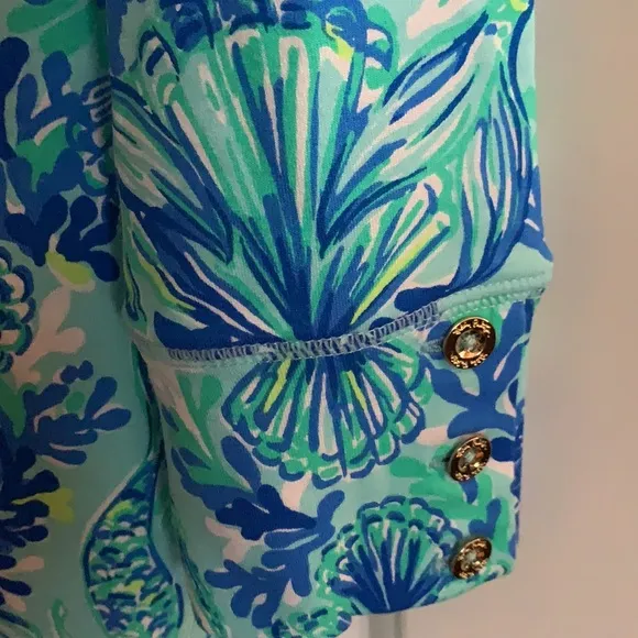 NWT Rare UPF 50  Sophie Dress Sea Glass Aqua