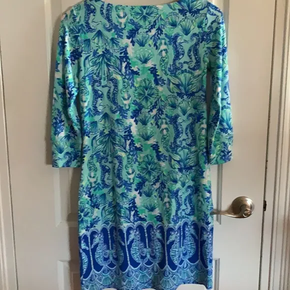 NWT Rare UPF 50  Sophie Dress Sea Glass Aqua