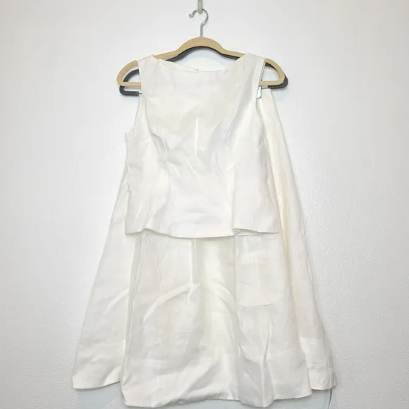 NWT Reformation Moya Linen Two Piece Set Skirt Top Anthropologie